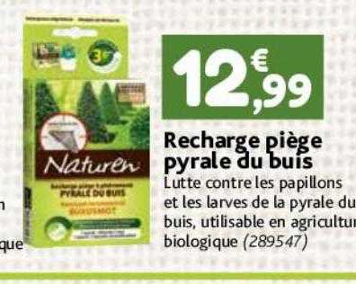 recharge piège pyrale du buis naturen