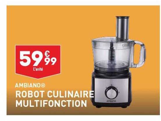 robot culinaire multifonction ambiano