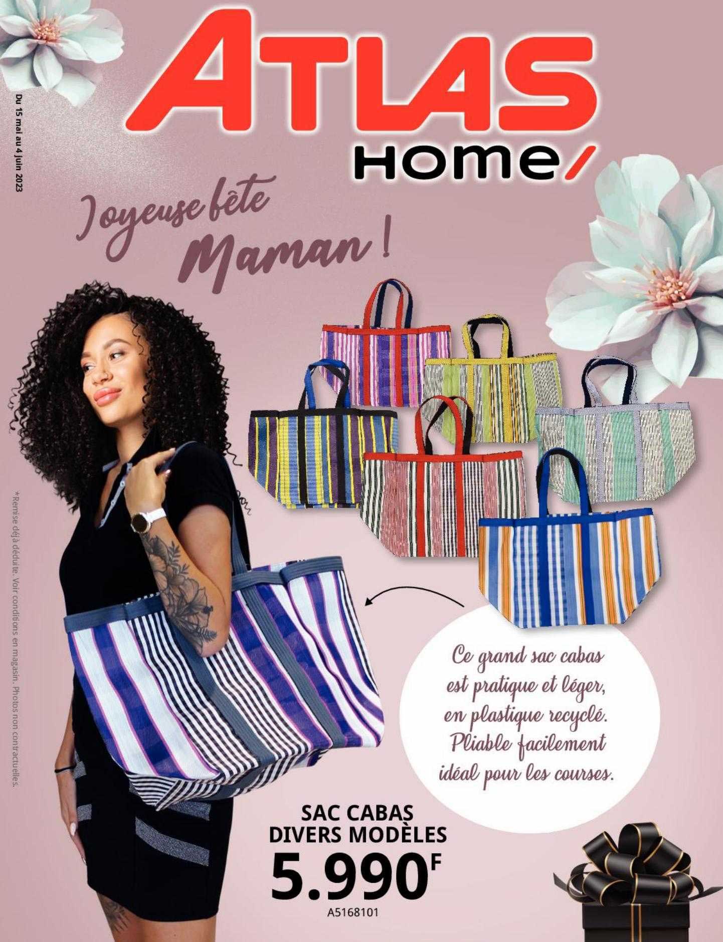 sac cabas divers modèles