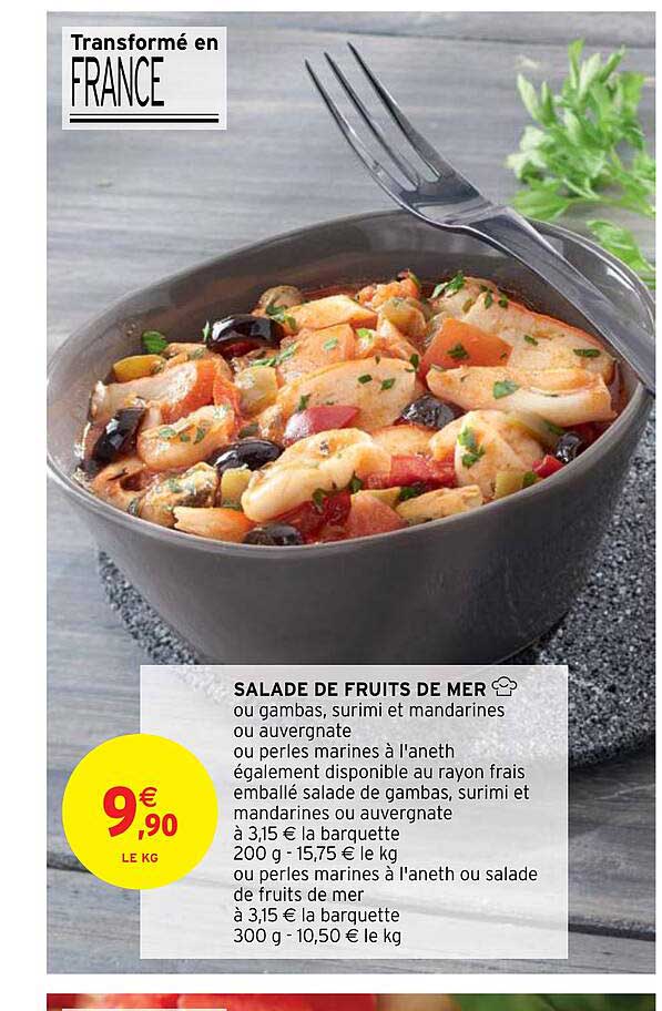 Salade De Fruits De Mer
