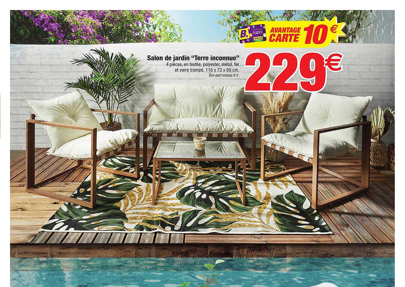 salon de jardin "terre inconnue"