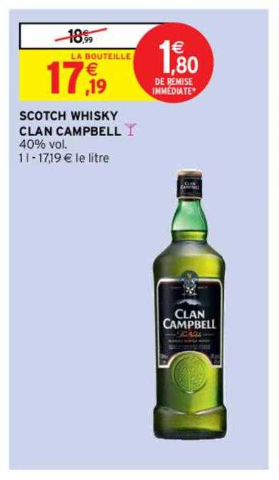 scotch whisky clan campbell