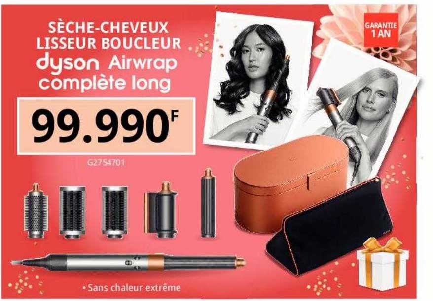 sèche-cheveux lisseur boucleur dyson