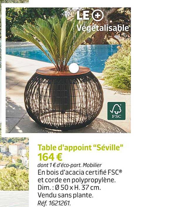 Table D'appoint "séville"