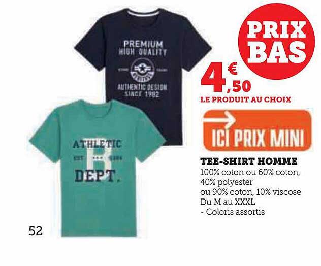 tee-shirt homme