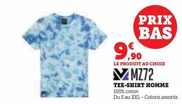 tee-shirt homme mz72
