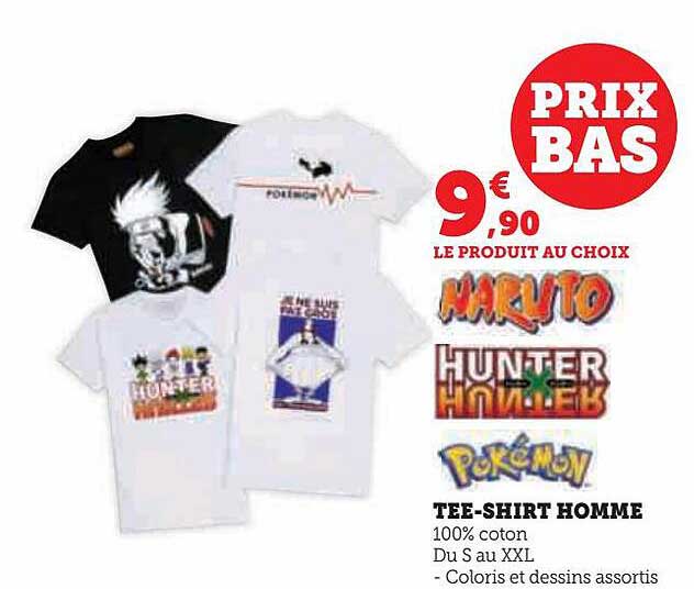 Tee-shirt Homme Pokémon