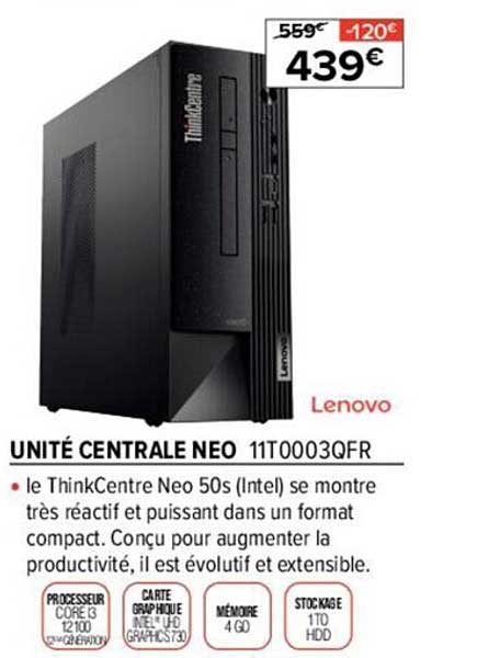 unité centrale néo lenovo