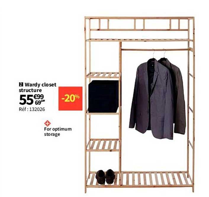 wardy closet structure