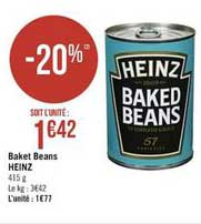 baket beans heinz