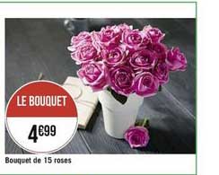 Bouquet De 15 Roses