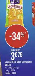 Croustilles Goût Emmental
