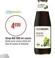 Sirop Bio 500 Ml Cassis