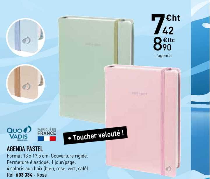 agenda pastel quo vadis