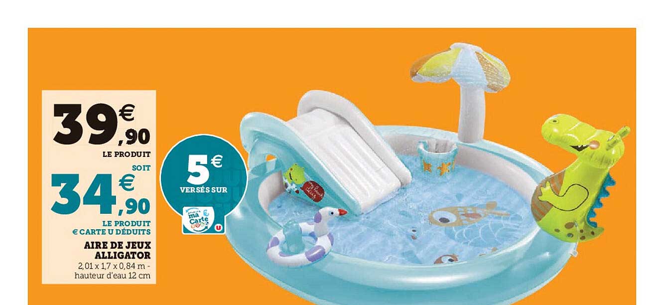 aire de jeux allogator