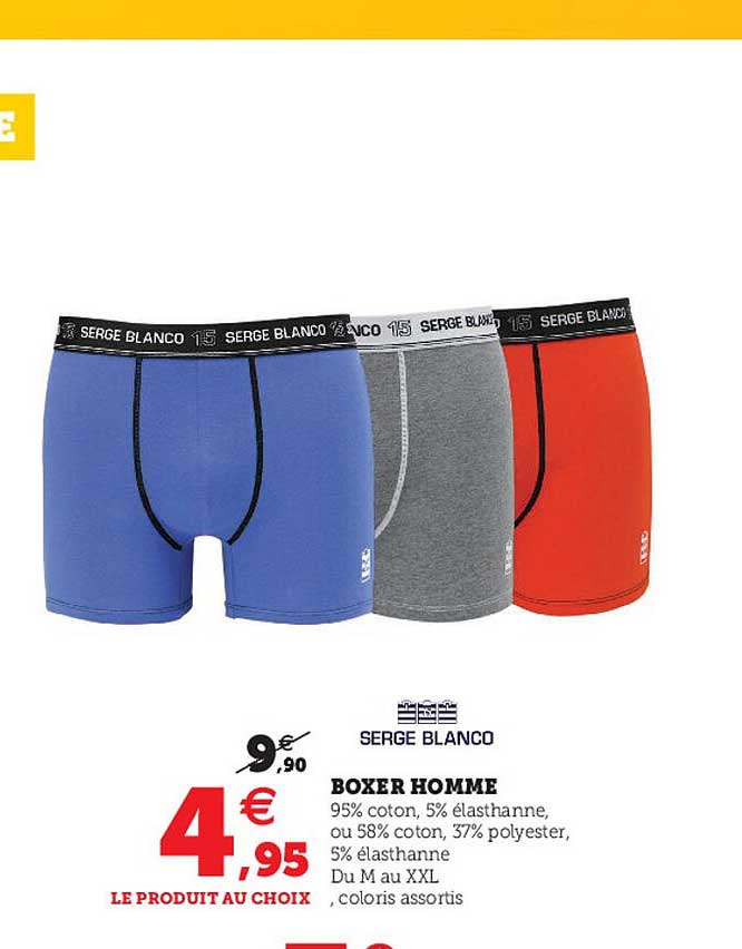 boxer homme serge blanco