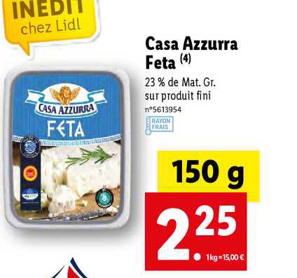 casa azzurra feta