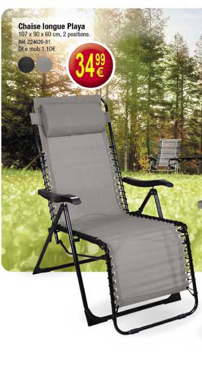 chaise longue playa
