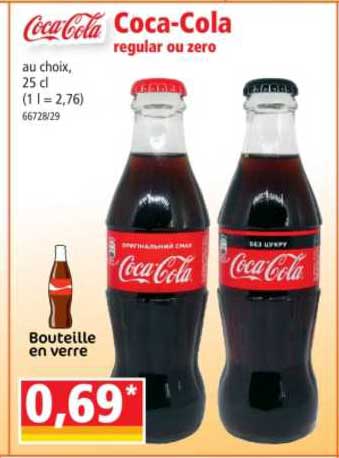 coca-cola regular ou zéro