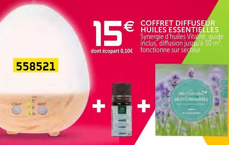 coffret diffuseur huiles essentielles