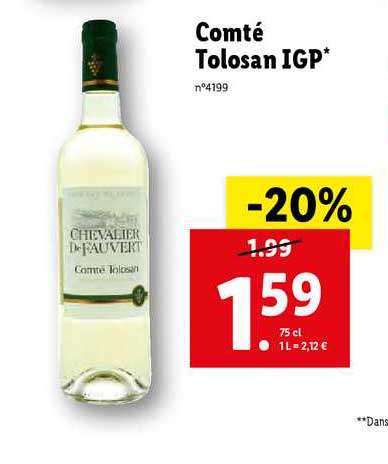 Comté Tolosan Igp
