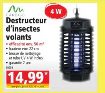 destructeur d'insectes volants gardigo