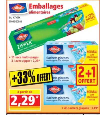 emballages alimentaires