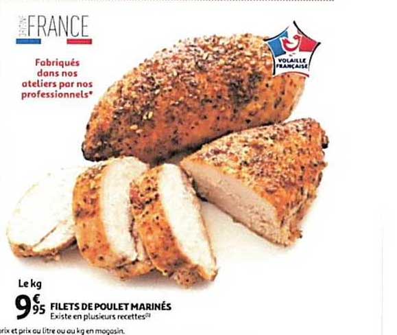 Filets De Poulet Marinés