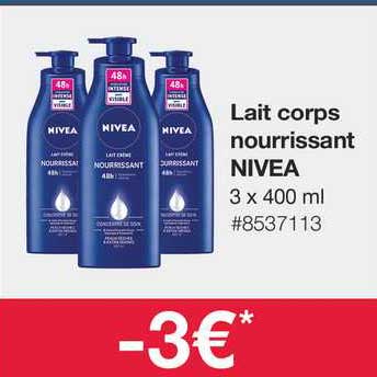 Lait Corps Nourrissant Nivea