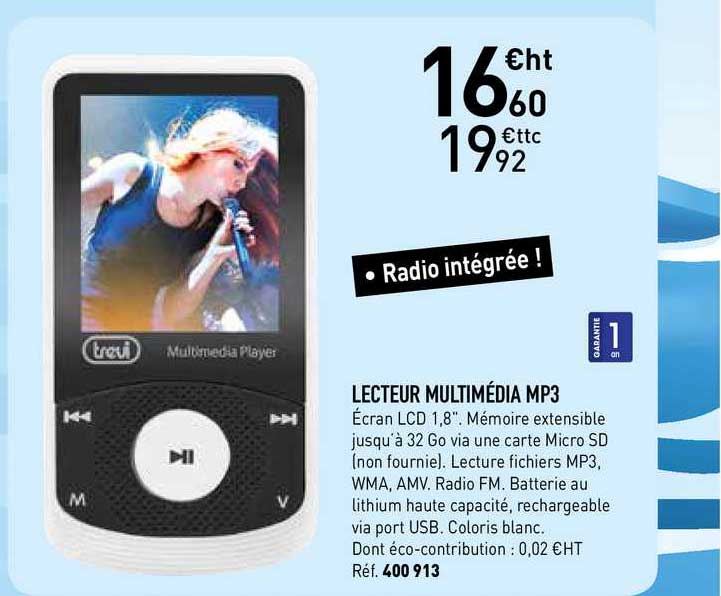 lecteur multimédia mp3