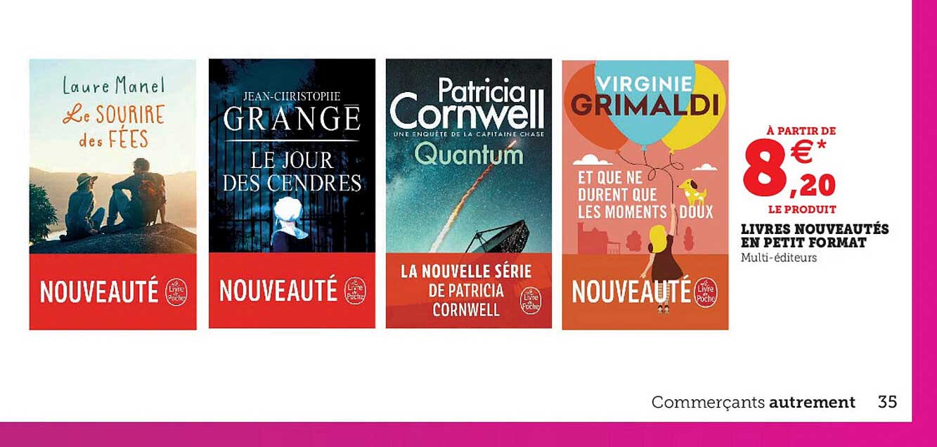 livres nouveautés en petit format