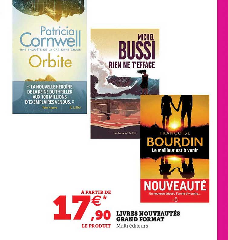 livres nouveautés grand format