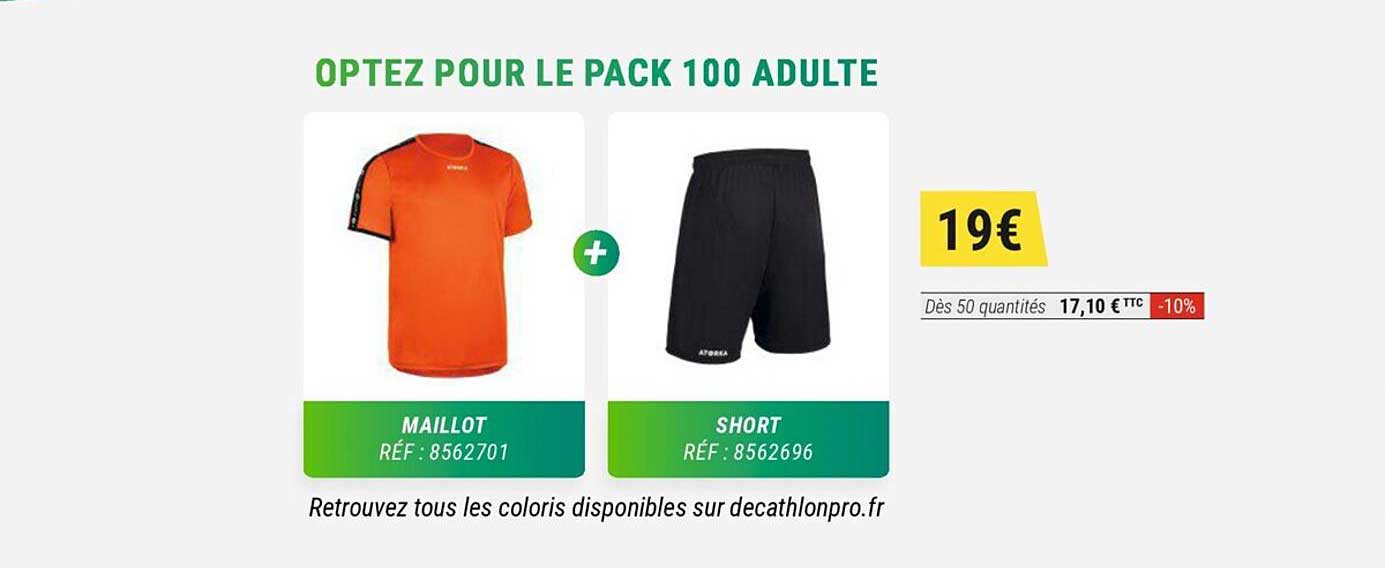 Maillot, Short