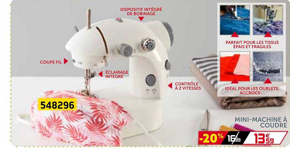 mini-machine à coudre