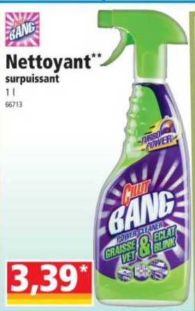 nettoyant bang