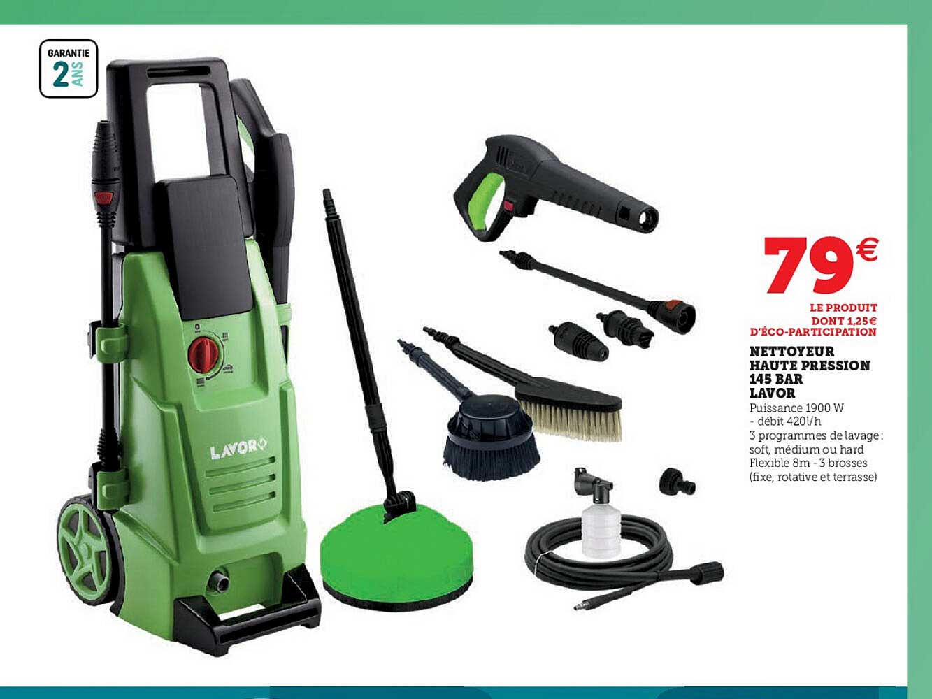 Nettoyeur Haute Pression 145 Bar Lavor