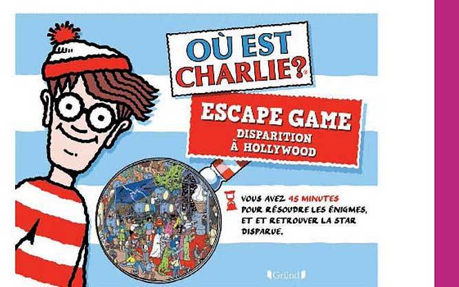 où est charlie? escape game