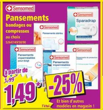 Pansements Sensomed