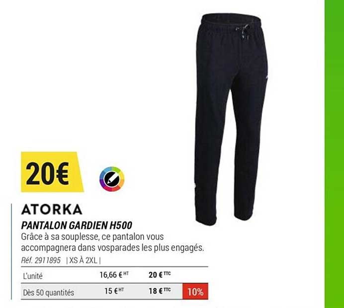 Pantalon Gardien H500 Atorka