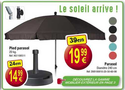 Pied Parasol, Parasol