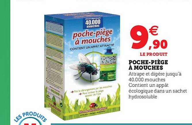 poche-piège à mouches