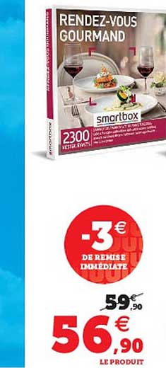 rendez-vous gourmand smartbox