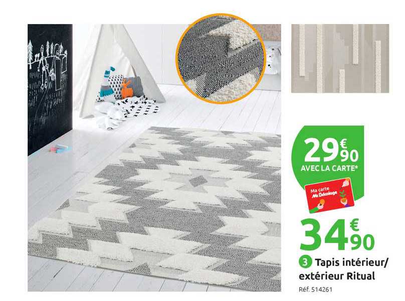 tapis intérieur - extérieur ritual