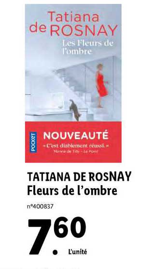 tataina de rosnay fleurs de l'ombre