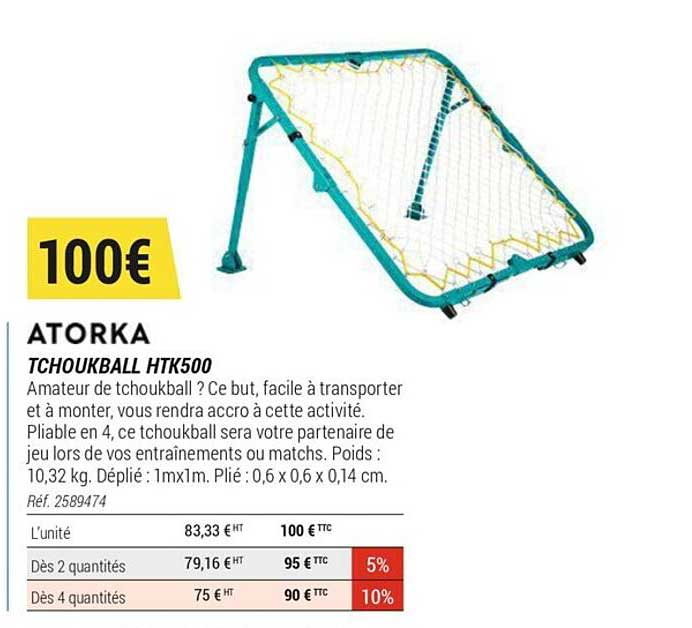 tchoukball htk500 atorka