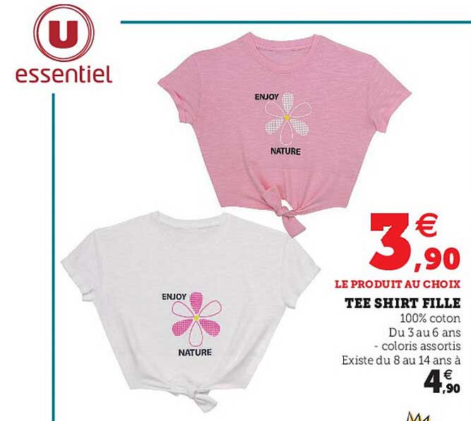 tee-shirt fille