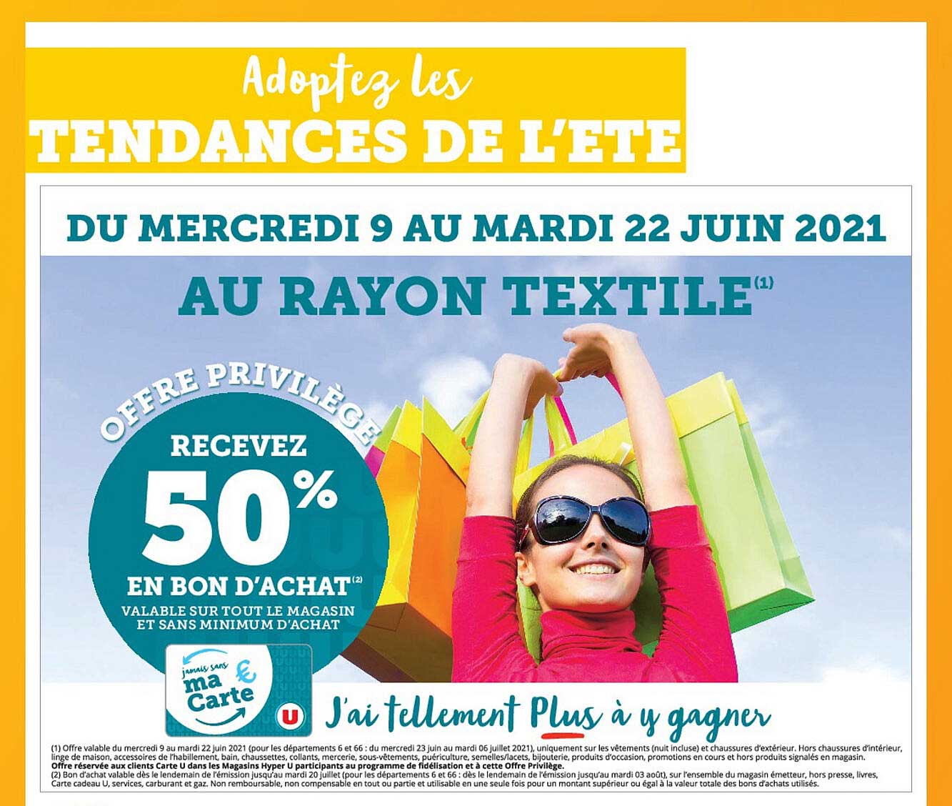tendances de l'été au rayon textile