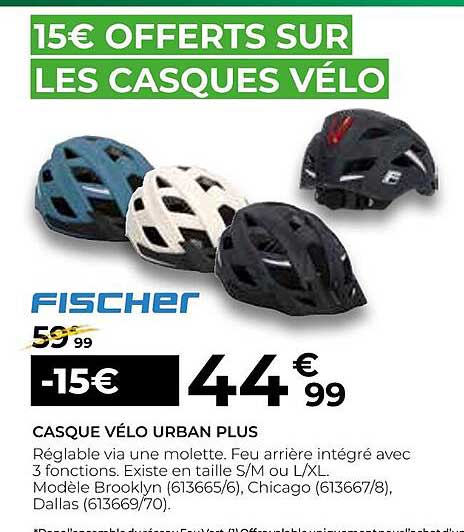 Casque Vélo Urban Plus Fischer
