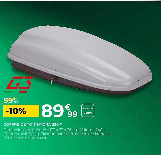 Coffre De Toit Hydra 320