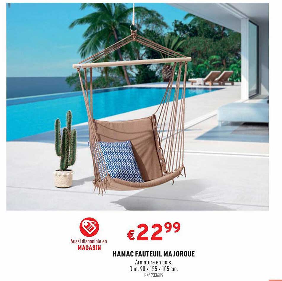 hamac fauteuil majorque